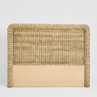 Long Island KS Rattan Bedhead