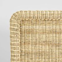 Long Island KS Rattan Bedhead