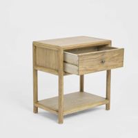 Cambridge Bedside Table Elm Natural