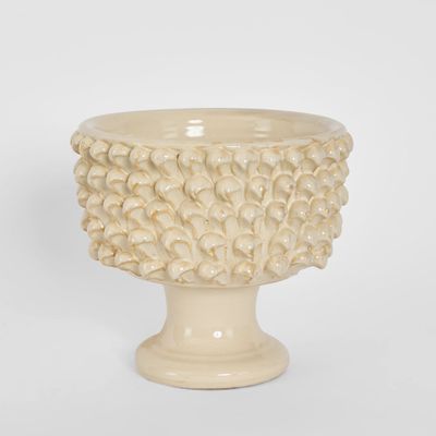 Petal Urn White