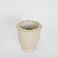 Petal Pot White Large