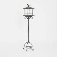 Rustic Bird feeder Black