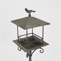 Rustic Bird feeder Black