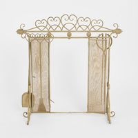 Amour Firescreen with Accessories Gold