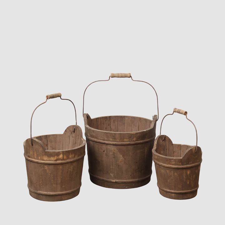 Colmar Set of 3 Barrel Buckets