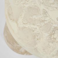 Cloud Resin Side Table White