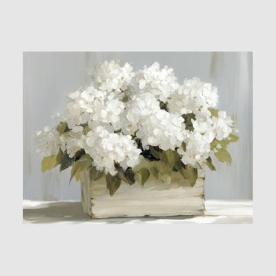 Arpere Crate of Hydrangeas Wall Art