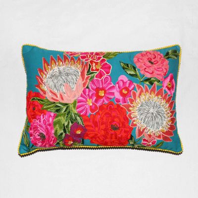 Tropical Garden 40x60cm Aqua