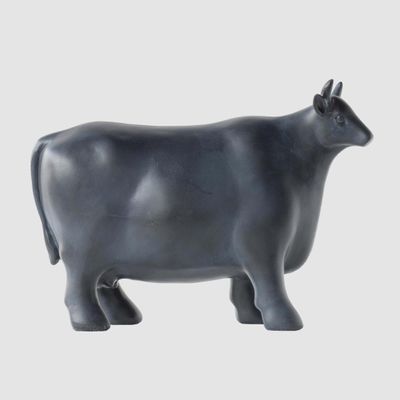 Fresian Black Cow Statue