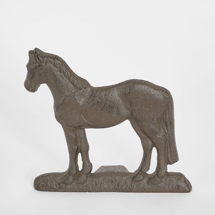 Horse Cast Iron Door Stopper