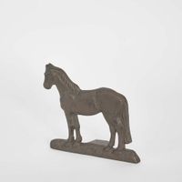 Horse Cast Iron Door Stopper