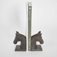Horse Cast Iron Bookends