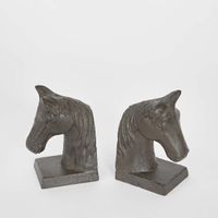 Horse Cast Iron Bookends