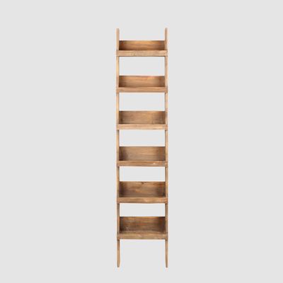 Colmar Leaning Shelf Brown