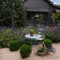 Beaumont Table 71cm Blue