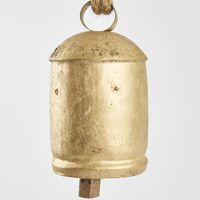 Aged Brass Bell Small