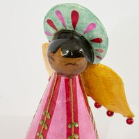 Marrakech Angel Capiz Tree Topper