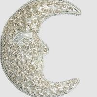 Celestial Man in The Moon Silver