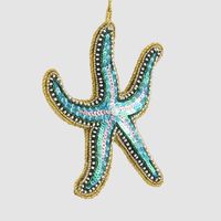 Glimmer Sequin Starfish Decoration
