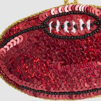 Gilbert Sequin Rubgy Ball Decoration