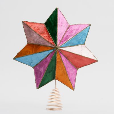 Marrakech Star Capiz Tree Topper