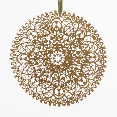 Hanging Metal Disc Decoration