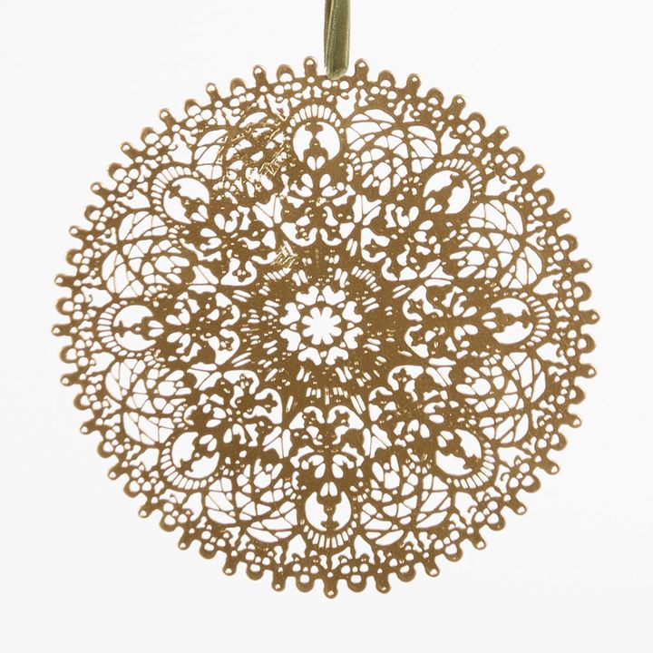 Hanging Metal Disc Decoration
