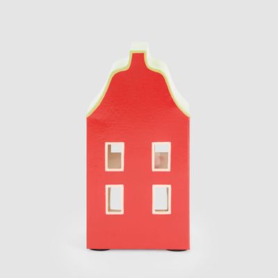Hand Painted Metal Dutch House
