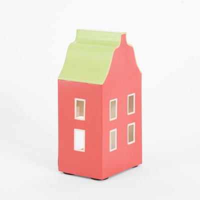 Hand Painted Metal Dutch House