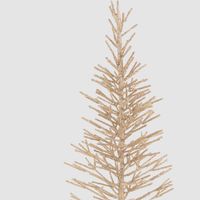 Gilded Alpine Metal Tree