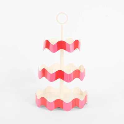 Ciao Bella 3 Tier Stand Red & Pink
