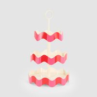 Ciao Bella 3 Tier Stand Red & Pink