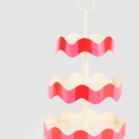 Ciao Bella 3 Tier Stand Red & Pink