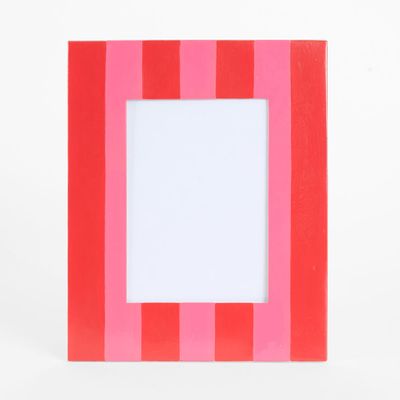 Ciao Bella Photo Frame Red & Pink