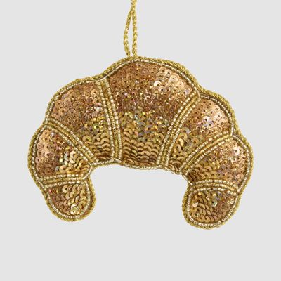 Le Croissant Sequin Decoration