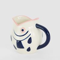 Nautical Ceramic Fish Jug Small