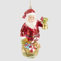 Vinatge Santa with Toy sack Decor