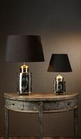 Kensington Table Lamp Base Large Shiny Nickel