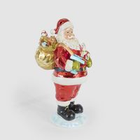 Vintage Santa with Present Sack Decor