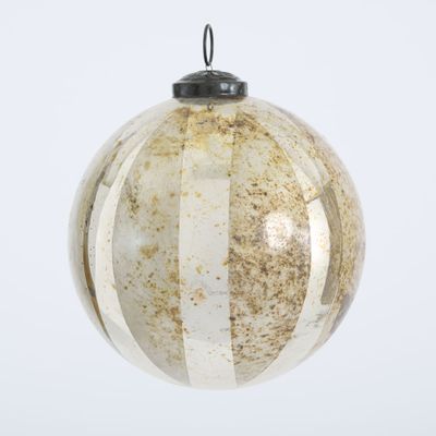 Ribbon Stripe Bauble Small