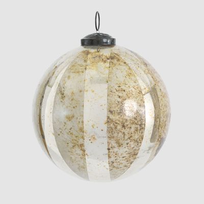 Ribbon Stripe Bauble Small