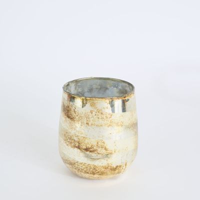 Ribbon Swirl Vase Small