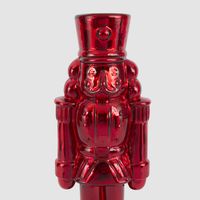 Glass Nutcracker Small Red