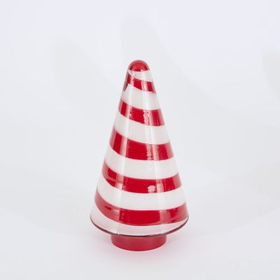 Candy Cane Stripe Cone Tree Small