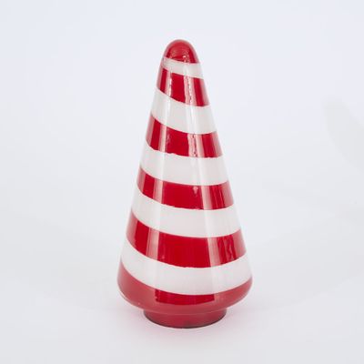 Candy Cane Stripe Cone Tree Large