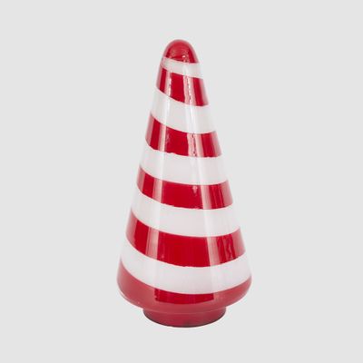 Candy Cane Stripe Cone Tree Large