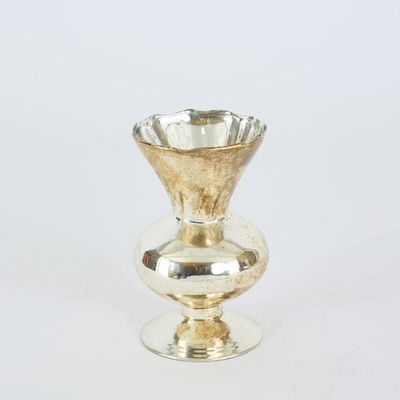 Mercury Glass Vase Small
