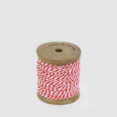 Candy Cane Golden Woven String 10m