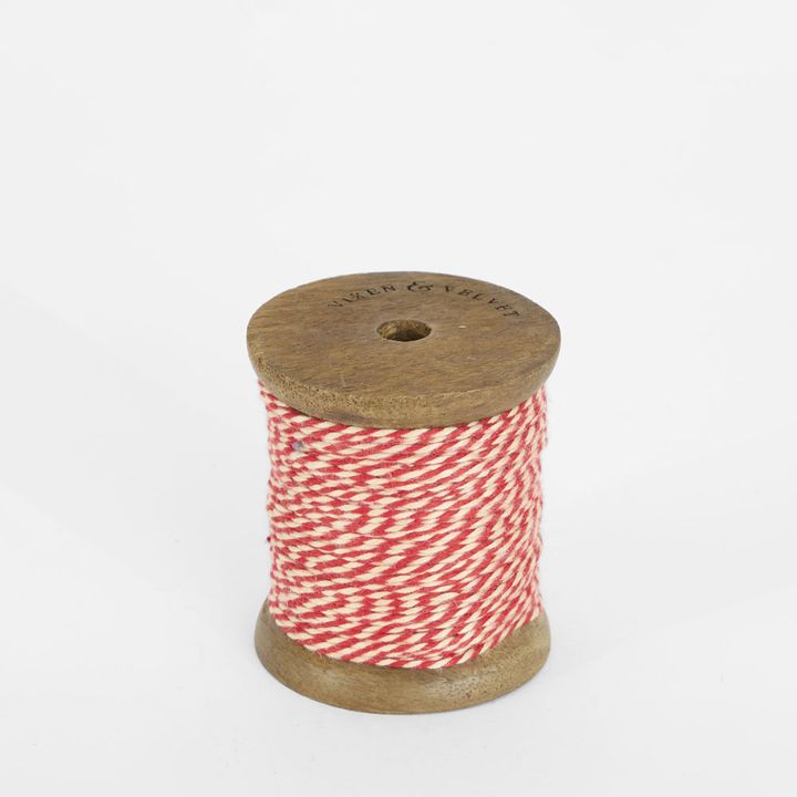 Candy Cane Woven String 10m
