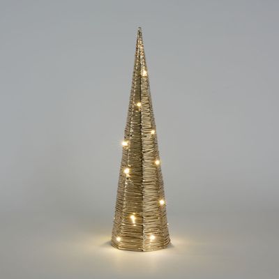 Wrapt Light Up Cone Tree large